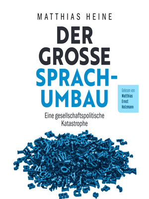 cover image of Der große Sprachumbau